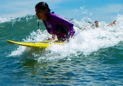 surfing samara beach